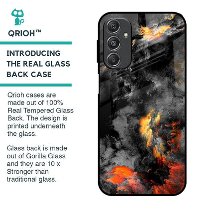 Lava Explode Glass Case for Samsung Galaxy M34 5G