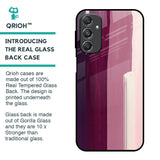 Brush Stroke Art Glass Case for Samsung Galaxy M34 5G