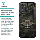 Army Warrior Glass Case for Samsung Galaxy M34 5G