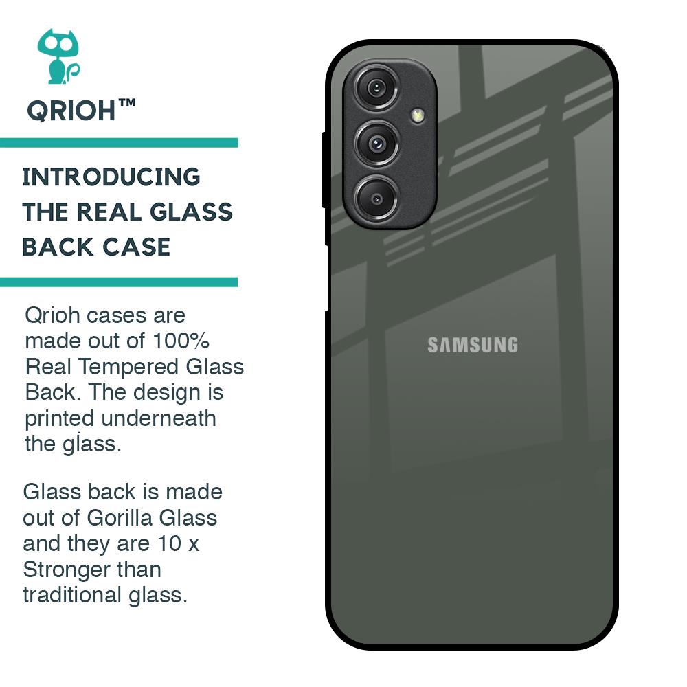 Charcoal Glass Case for Samsung Galaxy M34 5G
