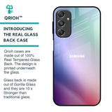 Abstract Holographic Glass Case for Samsung Galaxy M34 5G