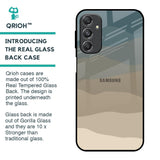 Abstract Mountain Pattern Glass Case for Samsung Galaxy M34 5G
