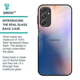 Blue Mauve Gradient Glass Case for Samsung Galaxy M34 5G