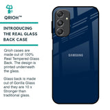 Royal Navy Glass Case for Samsung Galaxy M34 5G