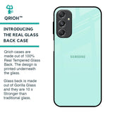 Teal Glass Case for Samsung Galaxy M34 5G