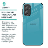 Oceanic Turquiose Glass Case for Samsung Galaxy M34 5G