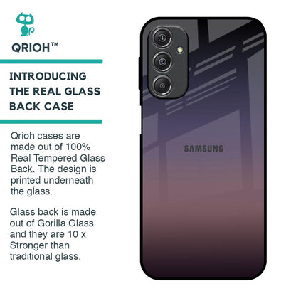Grey Ombre Glass Case for Samsung Galaxy M34 5G