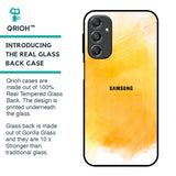 Rustic Orange Glass Case for Samsung Galaxy M34 5G