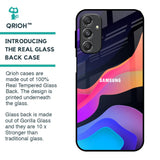 Colorful Fluid Glass Case for Samsung Galaxy M34 5G