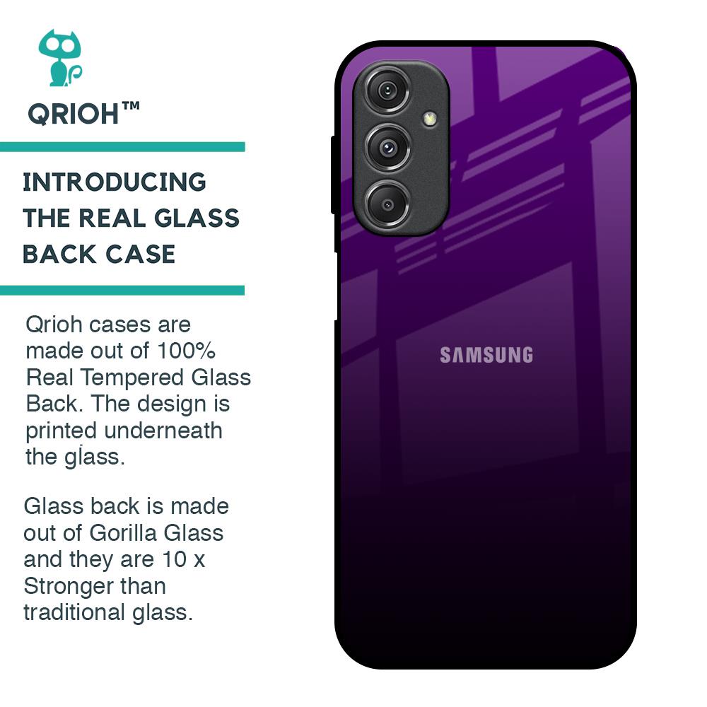 Harbor Royal Blue Glass Case For Samsung Galaxy M34 5G