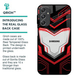 Quantum Suit Glass Case For Samsung Galaxy M34 5G