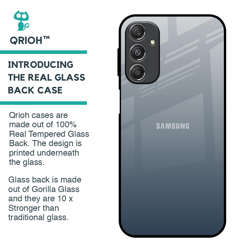 Dynamic Black Range Glass Case for Samsung Galaxy M34 5G