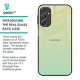 Mint Green Gradient Glass Case for Samsung Galaxy M34 5G