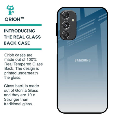 Deep Sea Space Glass Case for Samsung Galaxy M34 5G