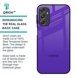 Amethyst Purple Glass Case for Samsung Galaxy M34 5G