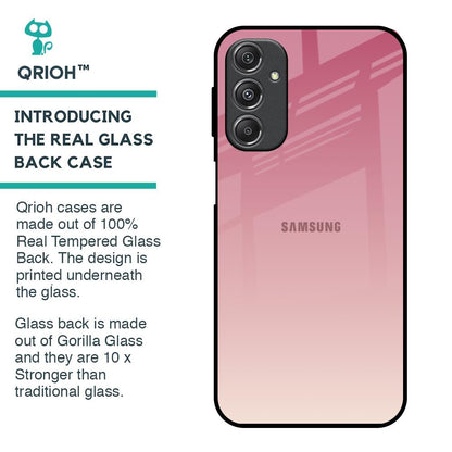 Blooming Pink Glass Case for Samsung Galaxy M34 5G