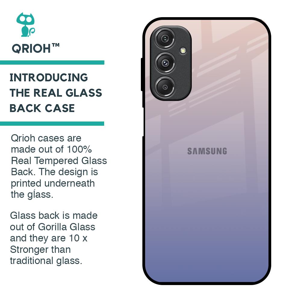 Rose Hue Glass Case for Samsung Galaxy M34 5G
