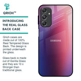 Multi Shaded Gradient Glass Case for Samsung Galaxy M34 5G
