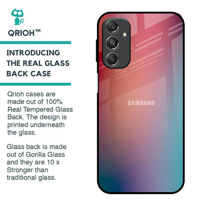 Dusty Multi Gradient Glass Case for Samsung Galaxy M34 5G