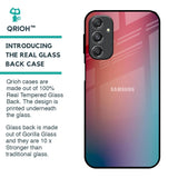 Dusty Multi Gradient Glass Case for Samsung Galaxy M34 5G