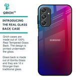 Magical Color Shade Glass Case for Samsung Galaxy M34 5G