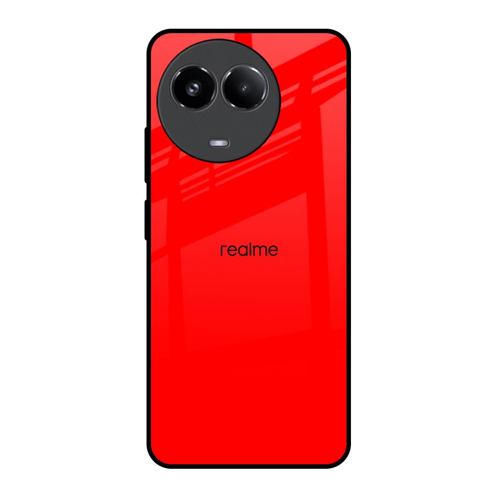 Blood Red Realme 11 5G Glass Back Cover Online