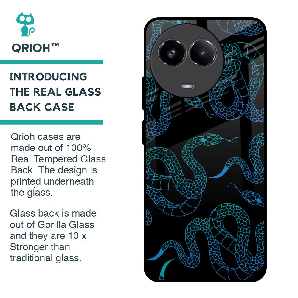 Serpentine Glass Case for Realme 11 5G