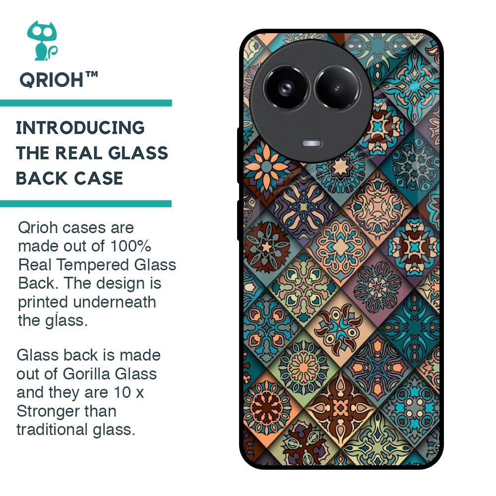 Retro Art Glass Case for Realme 11 5G
