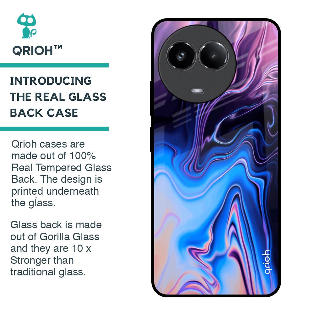 Psychic Texture Glass Case for Realme 11 5G