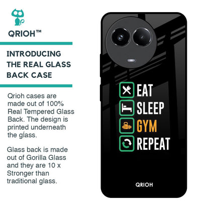 Daily Routine Glass Case for Realme 11 5G