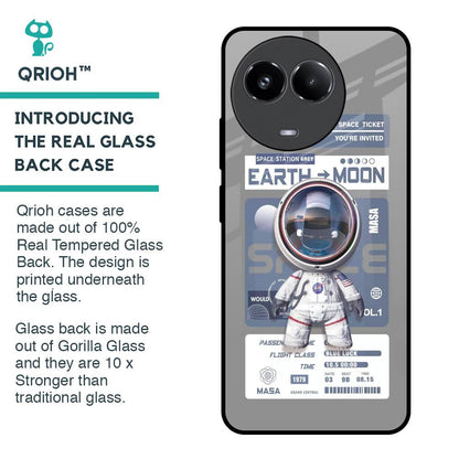 Space Flight Pass Glass Case for Realme 11 5G