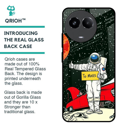 Astronaut on Mars Glass Case for Realme 11 5G