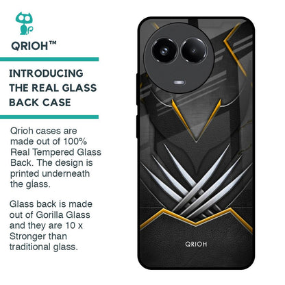 Black Warrior Glass Case for Realme 11 5G