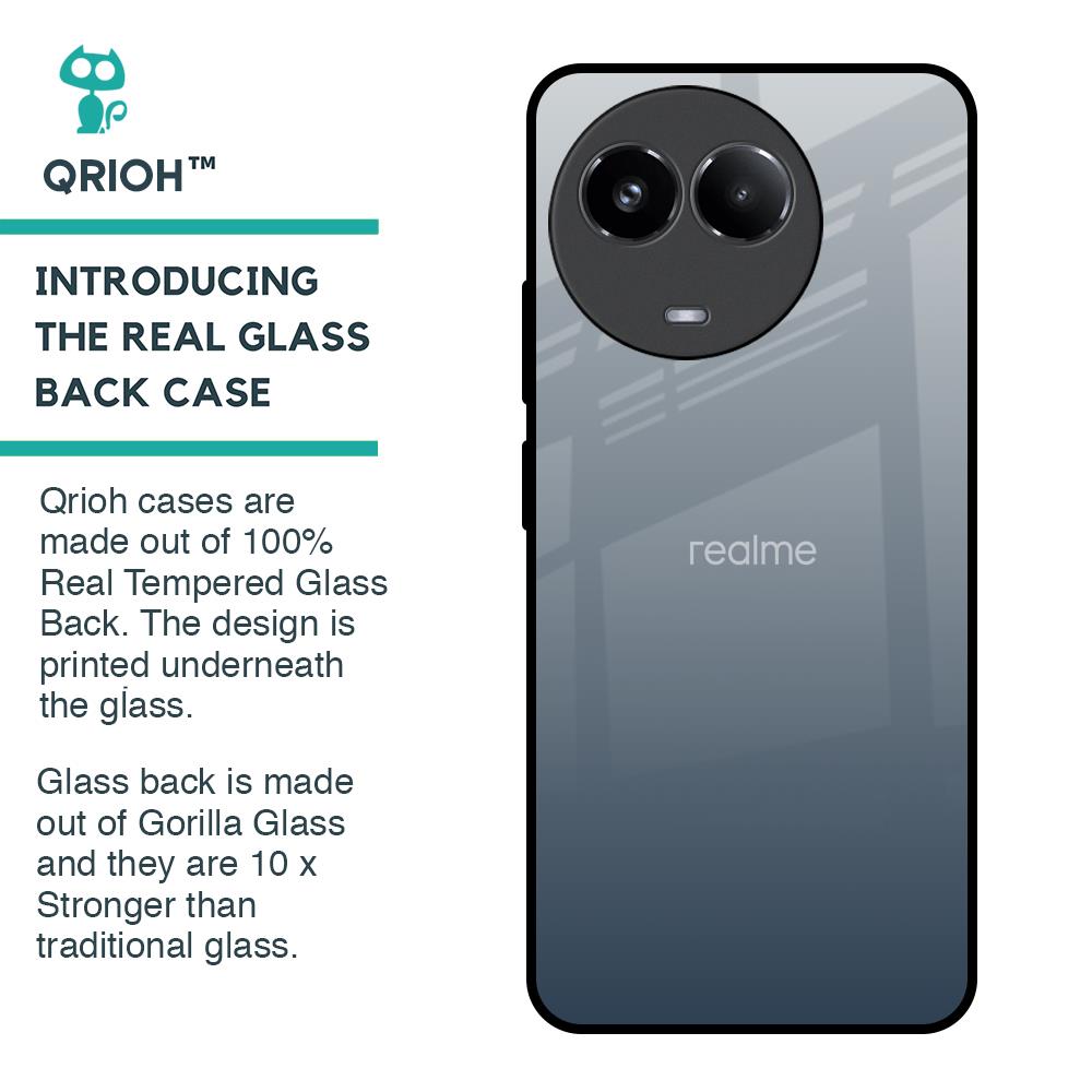 Dynamic Black Range Glass Case for Realme 11 5G