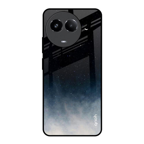 Black Aura Realme 11x 5G Glass Back Cover Online