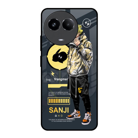 Cool Sanji Realme 11x 5G Glass Back Cover Online