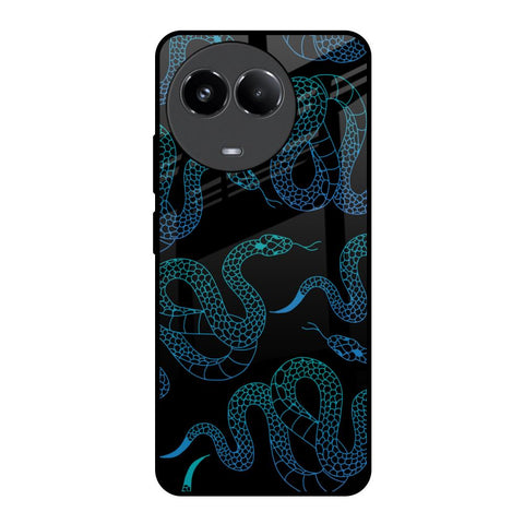 Serpentine Realme 11x 5G Glass Back Cover Online