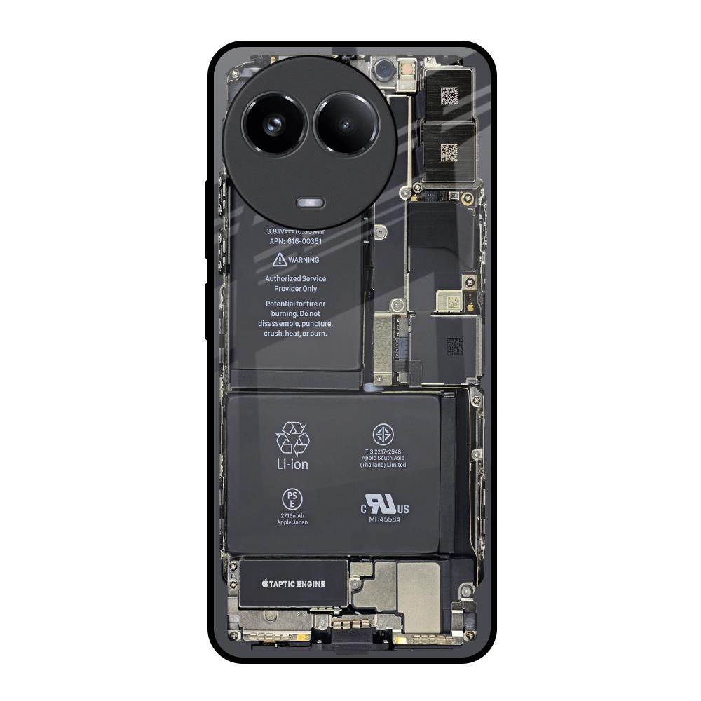Skeleton Inside Realme 11x 5G Glass Back Cover Online