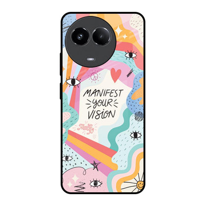 Vision Manifest Realme 11x 5G Glass Back Cover Online