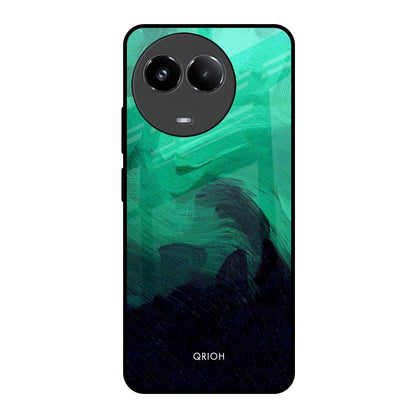 Scarlet Amber Realme 11x 5G Glass Back Cover Online