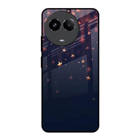 Falling Stars Realme 11x 5G Glass Back Cover Online