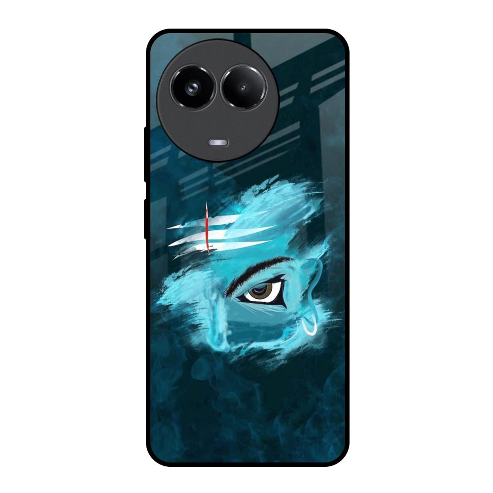 Power Of Trinetra Realme 11x 5G Glass Back Cover Online