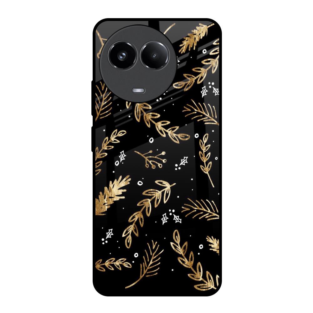 Autumn Leaves Realme 11x 5G Glass Back Cover Online