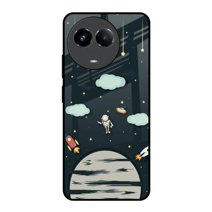 Astronaut Dream Realme 11x 5G Glass Back Cover Online