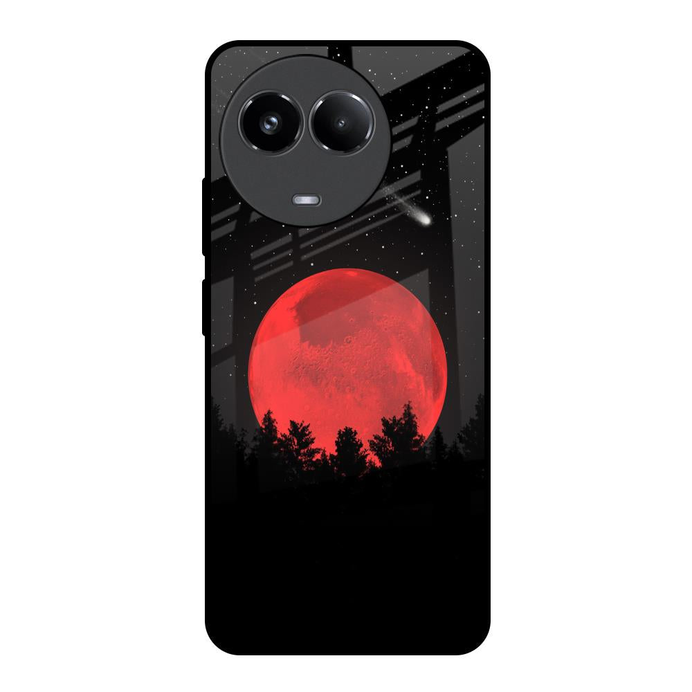Moonlight Aesthetic Realme 11x 5G Glass Back Cover Online
