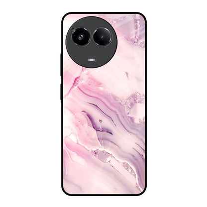Diamond Pink Gradient Realme 11x 5G Glass Back Cover Online
