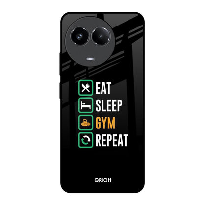 Daily Routine Realme 11x 5G Glass Back Cover Online