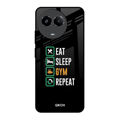 Daily Routine Realme 11x 5G Glass Back Cover Online