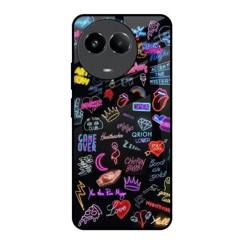 Accept The Mystery Realme 11x 5G Glass Back Cover Online