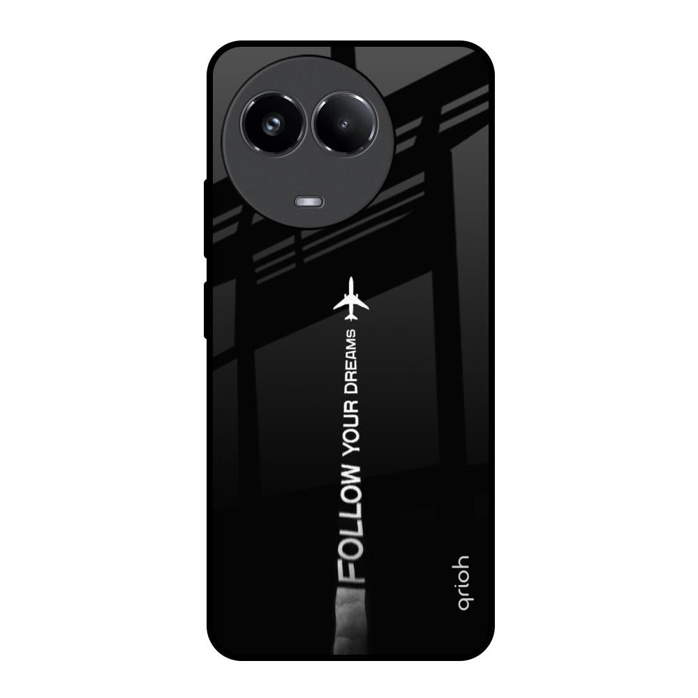 Follow Your Dreams Realme 11x 5G Glass Back Cover Online